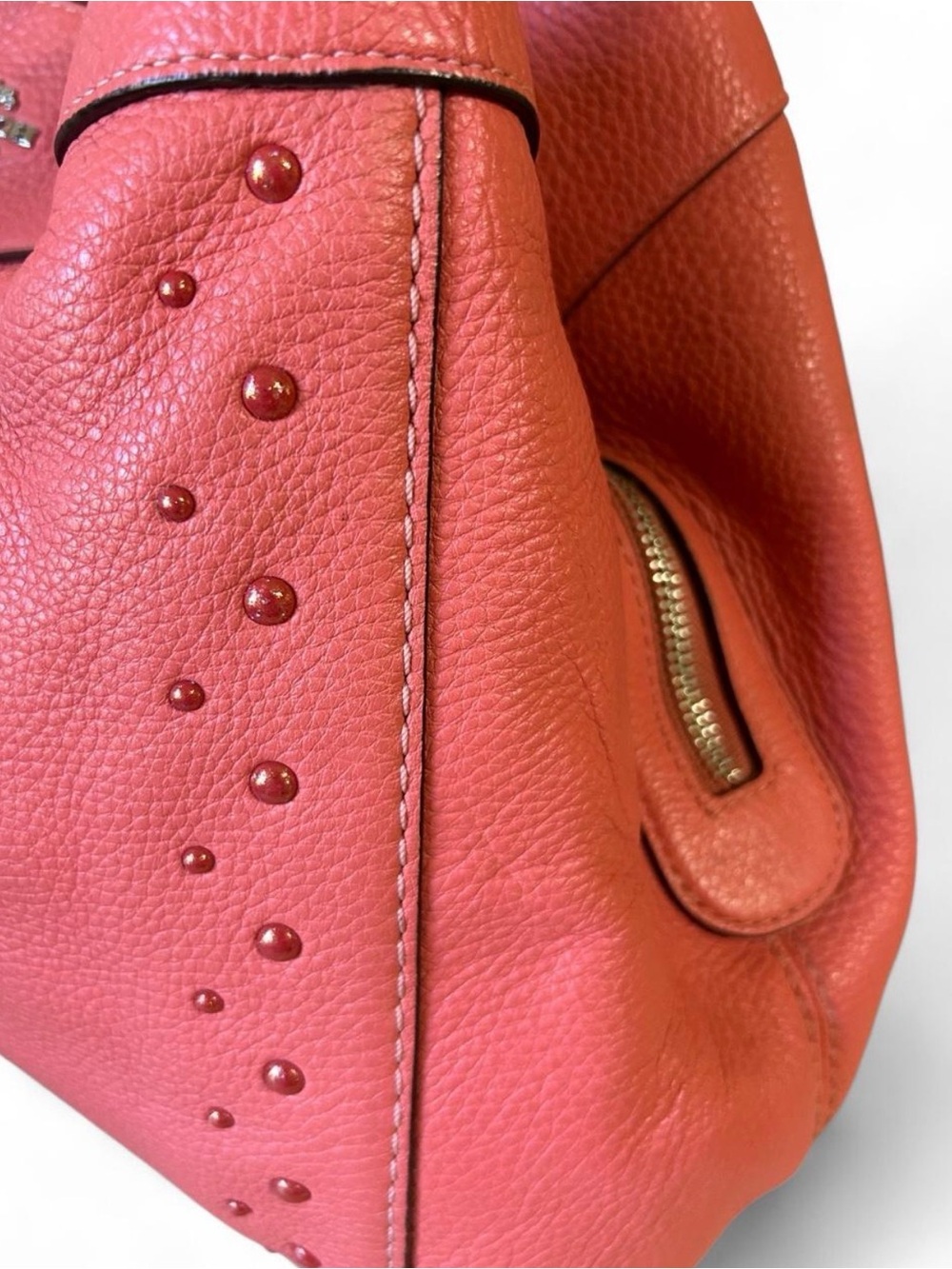 Coach Lexi Coral Leather and Studs - Picture 3 of 9